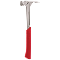 Milled Face Framing Hammer, 17 oz., Solid Steel Handle, 16-1/8" L Dufferin Supply