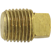Pipe Plugs (Square Head), 1/8" Dia., Brass Dufferin Supply