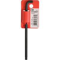 Long-Arm Hex Key Wrench, Ball End, 5 mm x 119 mm L, L Shape Dufferin Supply