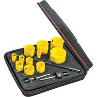 Industrial Hole Saw Kit, 14 Pieces Dufferin Supply