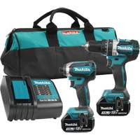 LXT&reg; 2-Tool Brushless Motor Combo Kit, 18 V Dufferin Supply