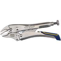 Fast Release Locking Pliers with Wire Cutter, 5" Length, Curved Jaw Dufferin Supply