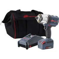 IQv20 High Torque Cordless Impact Wrench Kit, 20 V, 1/2" Socket Dufferin Supply