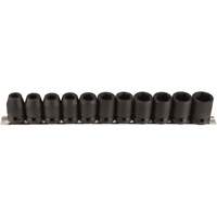 Jeu de douilles, 11 Mcx, Chocs, Prise de 1/2" Dufferin Supply