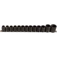 Jeu de douilles, 13 Mcx, Chocs, Prise de 1/2" Dufferin Supply