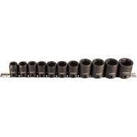 Jeu de douilles, 11 Mcx, Chocs, Prise de 1/2" Dufferin Supply