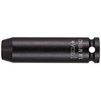 Socket, Impact, 1/4", 1/4" Drive, 6 Points, Deep Dufferin Supply