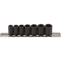 Jeu de douilles magn&eacute;tiques, 7 Mcx, Chocs, Prise de 1/4" Dufferin Supply