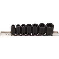 Jeu de douilles magn&eacute;tiques, 7 Mcx, Chocs, Prise de 1/4" Dufferin Supply