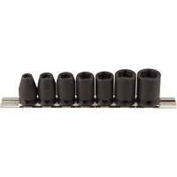 Jeu de douilles magn&eacute;tiques, 7 Mcx, Chocs, Prise de 3/8" Dufferin Supply