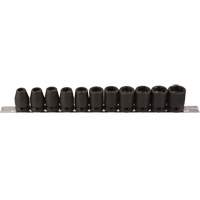 Jeu de douilles, 11 Mcx, Chocs, Prise de 1/2" Dufferin Supply