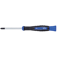 Tournevis Phillips de pr&eacute;cision, #00, 5" l, Prise Coussin&eacute;e Dufferin Supply