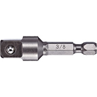 Adaptateur et rallonge, 1/4" Prise, Dimension m&acirc;le 3/8", Sph&eacute;rique, 2" lo Dufferin Supply