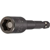 Tourne-&eacute;crou &agrave; lobes, Embout 1/4", Prise 1/4", 2-9/16" lo, Magn&eacute;tique Dufferin Supply