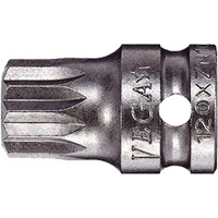 Embout &agrave; ins&eacute;rer, Triple carr&eacute;, 5 x 3/4" lo, Prise 1/4" Dufferin Supply
