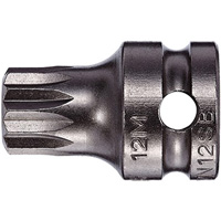 Embout &agrave; ins&eacute;rer, Triple carr&eacute;, 5 x 1" lo, Prise 3/8" Dufferin Supply
