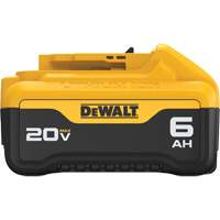 Bloc-piles Max XR Premium, Lithium-ion, 20 V, 6 Ah Dufferin Supply