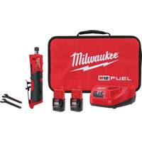 Trousse meuleuse droite M12 Fuel, 1/4" collet, 12 V, Lithium-ion Dufferin Supply
