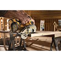 Scie circulaire sans balai Flexvolt Max avec frein &eacute;lectrique (outil seulement), 7-1/4", 60 V Dufferin Supply