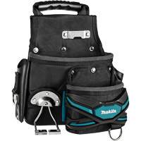 TH3 Roofer & General-Purpose Pouch, Multiple Tool Holder, Leather/Polyester/Polypropylene, 2 Pockets Dufferin Supply