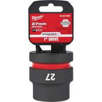Shockwave Impact Duty Socket, Power, 27 mm, 1" Drive, 6 Points Dufferin Supply