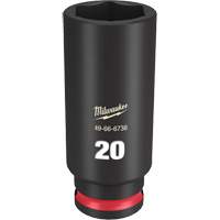 Shockwave Impact Duty Socket, Impact, 2 mm, 3/8" Drive, 6 Points, Deep Dufferin Supply
