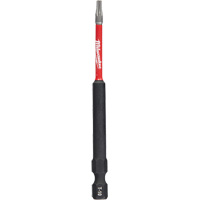 Shockwave Impact Duty Screwdriver Bit, Torx, T-10 Tip, 1/4" Drive Size, 3-1/2" Length Dufferin Supply