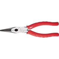 Comfort Grip Long Nose Pliers, 8" L Dufferin Supply