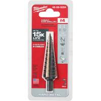 Foret &eacute;tag&eacute;, 3/16"/#4 - #4/7/8", Incr&eacute;ments de 1/32", Acier rapide au cobalt Dufferin Supply