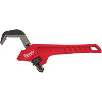 Steel Offset Hex Pipe Wrench, 2-5/8" Jaw Capacity, 10-1/2" Long, Powder Coated Finish, Ergonomic Handle Dufferin Supply