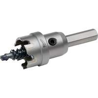 One-Piece Carbide Hole Cutters, 1", 3/16" Depth of Cut Dufferin Supply