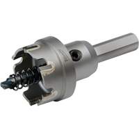 One-Piece Carbide Hole Cutters, 1-7/32", 3/16" Depth of Cut Dufferin Supply