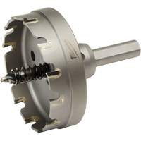 One-Piece Carbide Hole Cutters, 2-1/2", 3/16" Depth of Cut Dufferin Supply