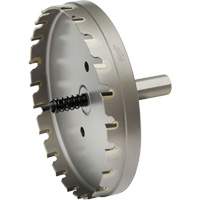 One-Piece Carbide Hole Cutters, 4-1/2", 3/16" Depth of Cut Dufferin Supply