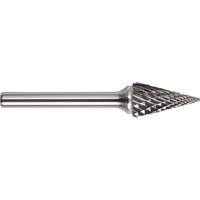 Drillco&reg; Magnum Double Cut Solid Carbide Burr, SM-3, 1/4" Dia., 1/4" Shank, 1" Depth of Cut Dufferin Supply