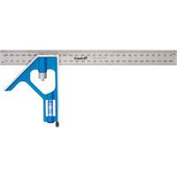True Blue<sup>®</sup> Combination Square, 12" L, Stainless Steel, Plain UAM004 | Dufferin Supply