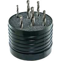Drillco&reg; Combined Tap & Drill Set, 6 Pieces, High Speed Steel Dufferin Supply