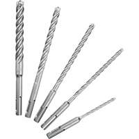 MX4 4-Cutter Rotary Hammer Drill Bit Kit, 5 Pieces, Carbide Dufferin Supply