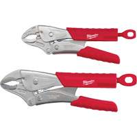 Torque Lock Curved Jaw Locking Pliers Set, 2 Pieces Dufferin Supply