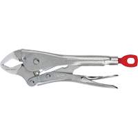 Torque Lock MaxBite Locking Pliers, 10" Length, Curved Jaw Dufferin Supply