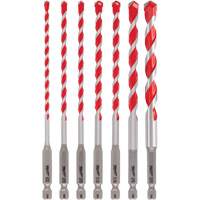 Shockwave Hammer Drill Bit Kit, 7 Pieces, Carbide Dufferin Supply