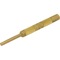 Brass Pin Punch, 3/16" Dia. x 4" L Dufferin Supply