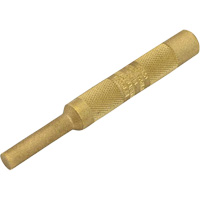 Brass Pin Punch, 5/16" Dia. x 4" L Dufferin Supply