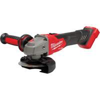 Meuleuse &agrave; frein &agrave; vitesse variable avec interrupteur &agrave; glissi&egrave;re verrouillable M18 Fuel, 18 V, Mandrin 5"/4-1/2", Lithium-ion Dufferin Supply