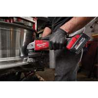 Meuleuse &agrave; frein &agrave; vitesse variable avec interrupteur &agrave; glissi&egrave;re verrouillable M18 Fuel, 18 V, Mandrin 5"/4-1/2", Lithium-ion Dufferin Supply