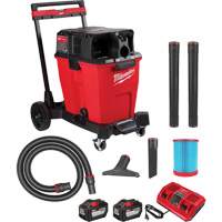 M18 Fuel Cordless Dual-Battery Wet/Dry Vacuum, 18 V, 12 gal. Capacity Dufferin Supply