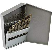 Triumph&reg; Jobber Length Drill Bit Set, 13 Pieces, High Speed Steel Dufferin Supply