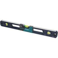 High-Accuracy Level, Box, 2' L, Aluminum, 3, Non-Magnetic Dufferin Supply