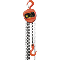 VCH Series Chain Hoist, 10' Lift, 2200 lbs. (1 tons) Capacity, Heat-Treated Alloy Steel Chain Dufferin Supply