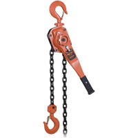 KLP-300L-5 KLP Series Heavy-Duty Lever Chain Hoist with Overload Protection, 5' Lift, 6000 lbs. (3 tons) Capacity Dufferin Supply